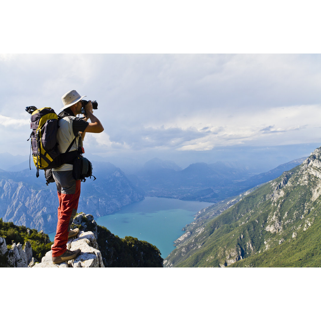 Bergsteiger-Fotograf