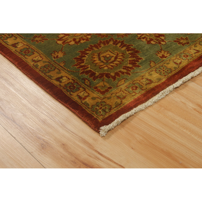Alfie-Jack One-of-a-Kind 8' X 10' Wool Area Rug in Red