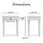 Table de chevet avec tiroirs Clayton Benson