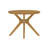 Muhsina Cross Leg Round Dining Table (38in x 38in / 966mm x 966mm)-822660526