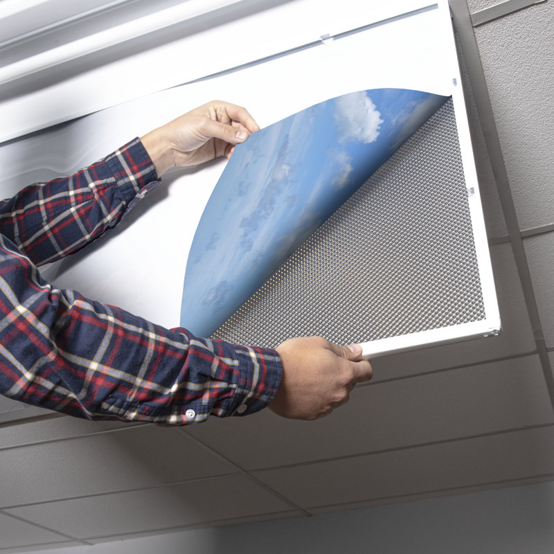 Cloud Rectangle Fixture Component Ceiling Light