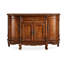 Console ornée de style antique avec pieds sculptés et rangement de tiroir-1226129646