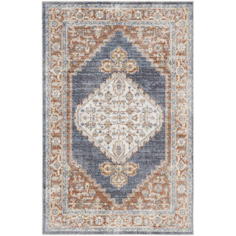 Makalyn Washable Oriental Rug