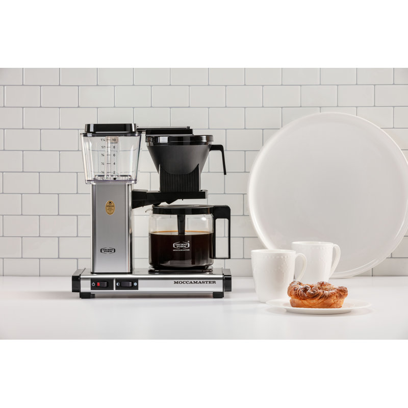 Moccamaster 10-Cup Coffee Maker, Orange