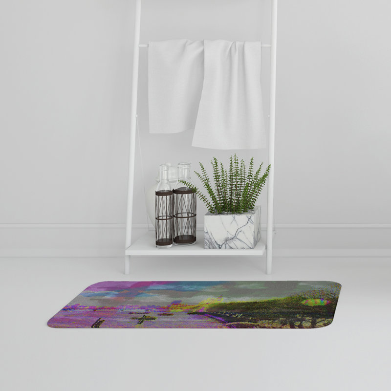 Nadel Memory Foam Non-Slip Bath Mat
