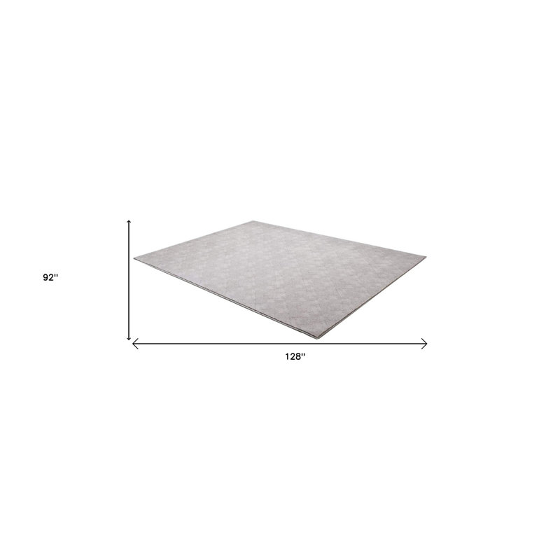Tapis gris délavé 8 pi x 11 pi