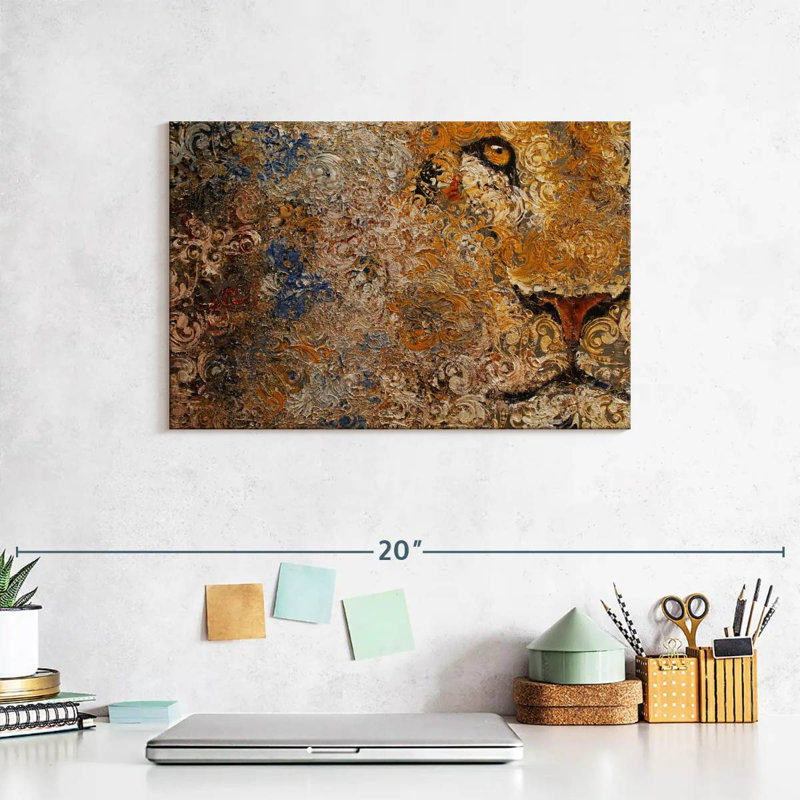 Brampt Barbary Lion, 8" H x 12" W