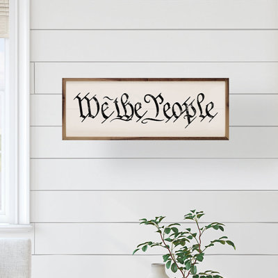 We The People White