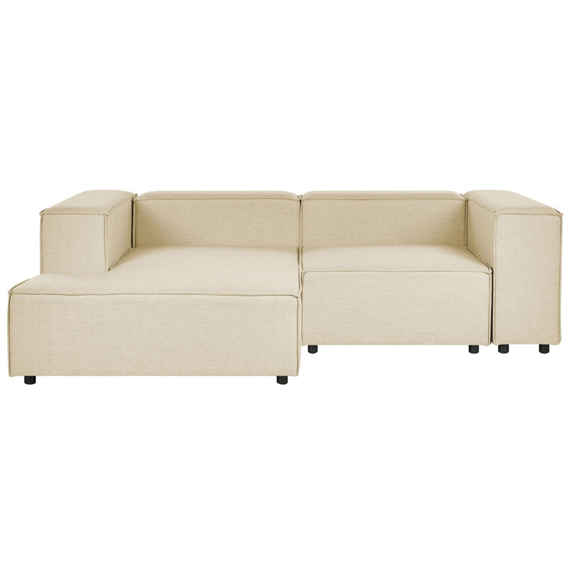 Bayon 2 Seater Corner Sofa , Right Hand Facing, Beige