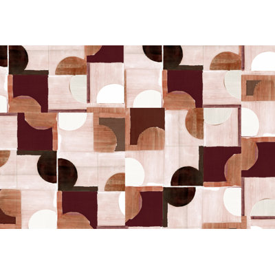 Abstract Block Pattern by Cartissi — Pattern Wall Art
