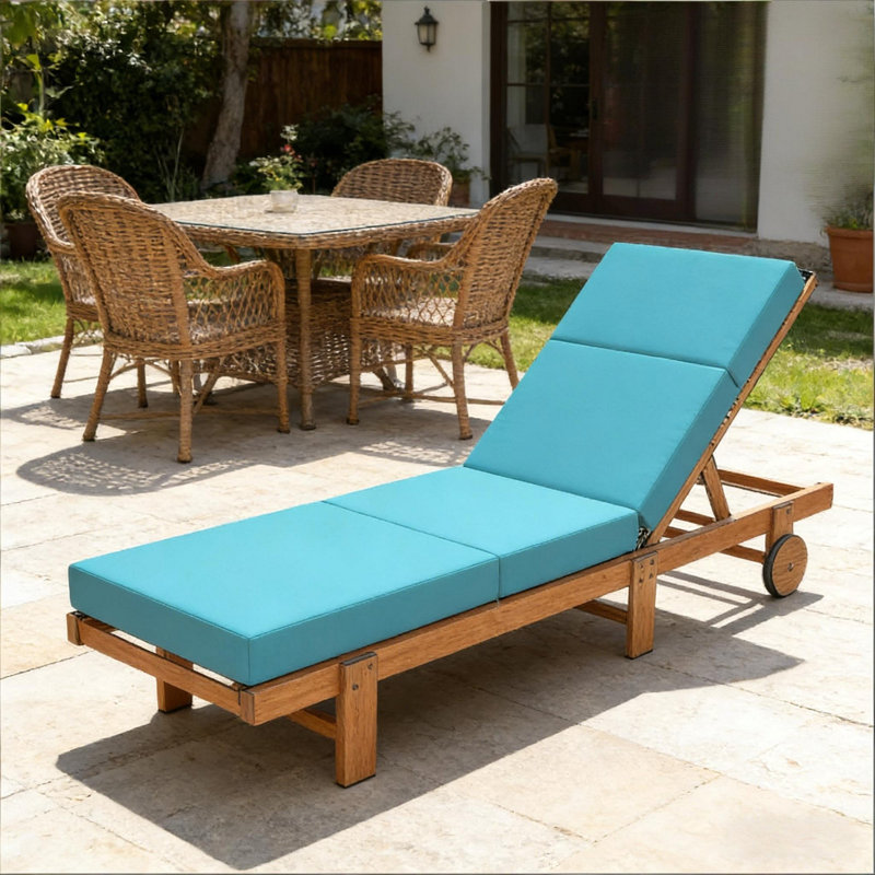 Garden Lounge Chair Cushion,Soft Lounge Chair Cushion,Outdoor Lounge Chair Cushion,Pool Lounge Chair Cushion(Only Cushion)