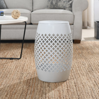 Tirmen Iron Top End Table