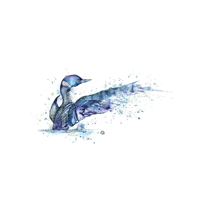 Splash by Lisa Whitehouse - Wrapped Canvas Gallery-Wrapped Canvas Giclée, 101.6 cm H x 66.04 cm W x 1.91 cm D