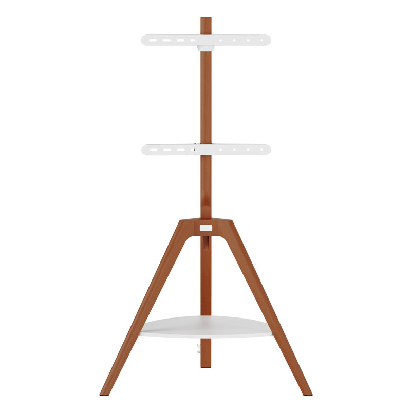 Allemans TV Stand for TVs up to 65", Light Wood
