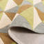 Glenwood Geometric Handmade Tufted Wool/Cotton Area Rug in Beige/Green-451052893
