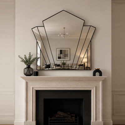Derwood Harper Art Deco Wall Mirror