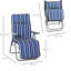 Aalilah 75cm Long Reclining Single Chaise with Cushions-55968981