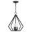 Buckeys 3 - Light Steel Dimmable Geometric Chandelier-1046231310