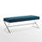 Aurora Velvet X-Leg Base Bench-26119933