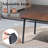 6 - Person Metal Outdoor Dining Set With Folding Armchairs-847734662-847734661
