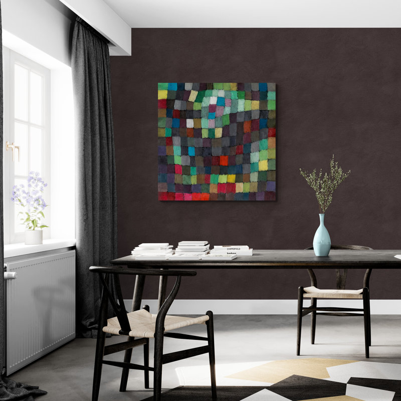 May Picture by Paul Klee - Wrapped Canvas Art Prints, 30cm H x 30cm W