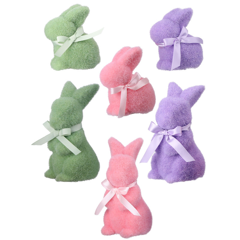 4-6" Plastic Easter Bunny