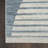 George Oliver Jeffs Machine Washable Blue Mid-Century Modern Indoor Rug-2079771260