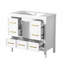 Meuble-lavabo 36 po avec lavabo en résine