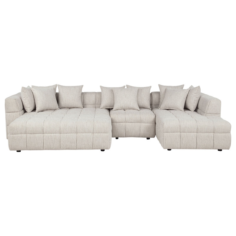 Cassano 4-Piece Upholstered Sectional Sofa