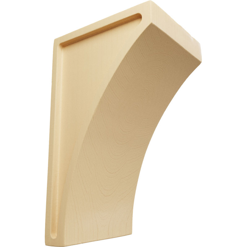 Lawson Corbel, Brun clair, H 6 po x l 3 po x P 3,5 po