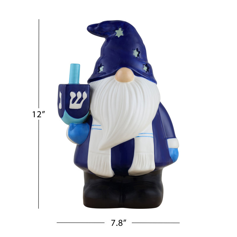 12" Nostalgic Ceramic Gnome