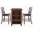 Donegal 2 - Person Solid Wood Solid Wood Top Four Leg Dining Set-1632235781