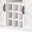 Armoire-bar 71 "avec support de rangement interne Farmhosue