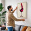 Wine Splash Modern - Wrapped Canvas-1127126456-1127126476