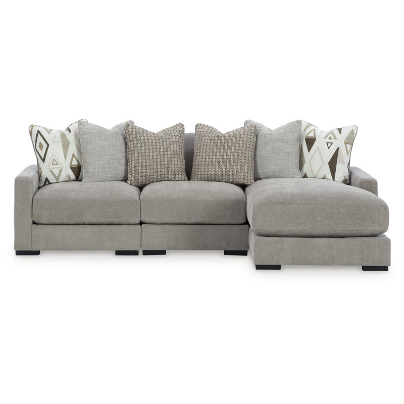 Bradninch 3-Piece Sofa Sectional With Chaise