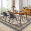 Tapis traditionnel à bordure médaillon-1343565493