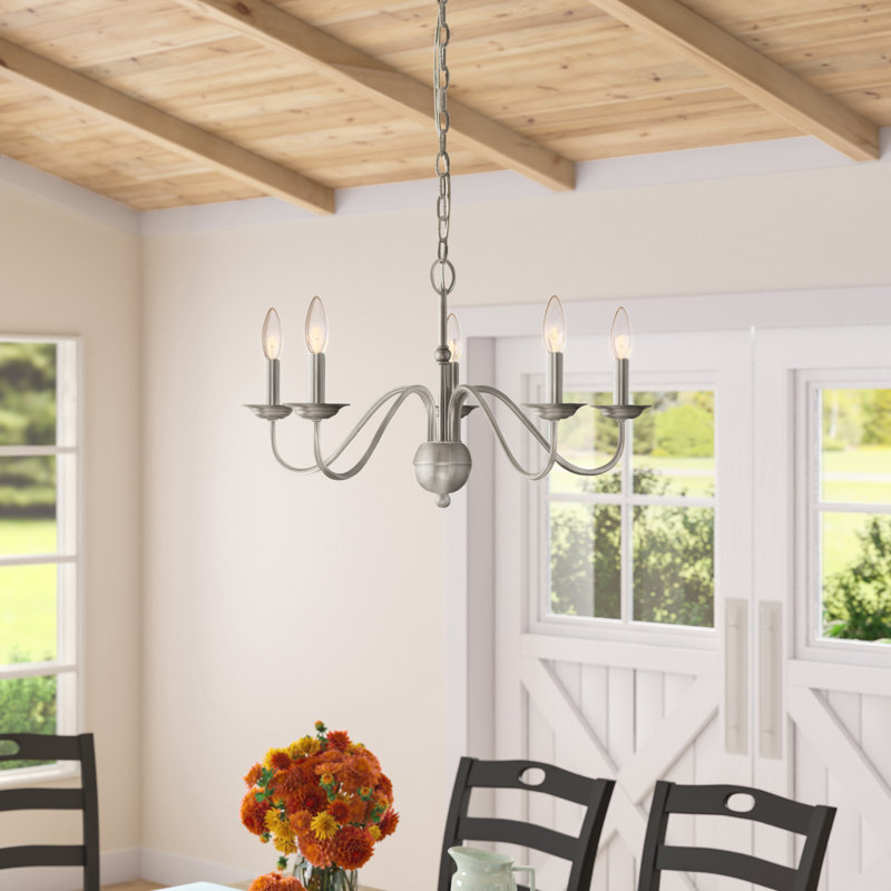 Lustre classique / traditionnel Seiling, Nickel brossé