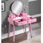 Ensemble coiffeuse et tabouret Liannon-1747238263