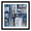 Patchwork abstrait II - peinture encadrée-59483447-59483454