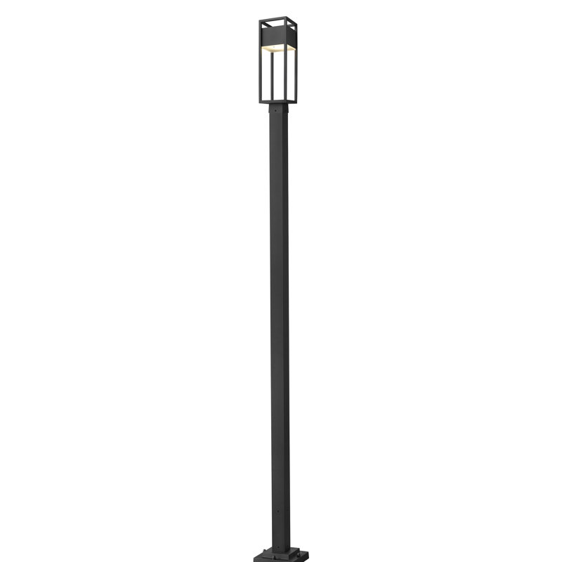 Lampadaire à DEL 1 lumière Esquibel, H 113,75 po x l 9,25 po x P 9,25 po