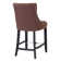 Domenick Upholstered Counter Stool with Solid Wood Frame