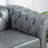 Arlen 84.65'' Faux Leather Rolled Arm Sofa,Nailheads,couch-694338714