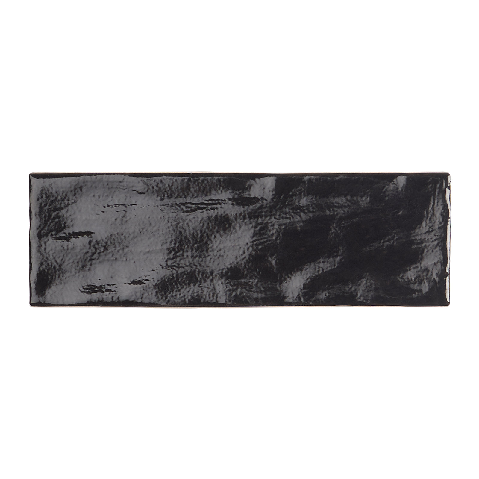 Southampton Ceramic Satin Subway Wall Tile (5.38 Sq. Ft. / Case), Black