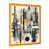 Impression dorée sur toile encadrée sélectionné