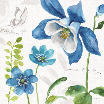 Jardin bleu et vert III