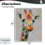 «Painterly Rainbow Giraffe», estampe numérique, conception de Svetlana Aleynikova-770358509-770358511