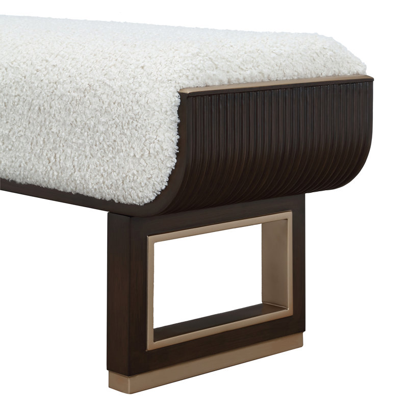West Kensington Accent Bench, Brown