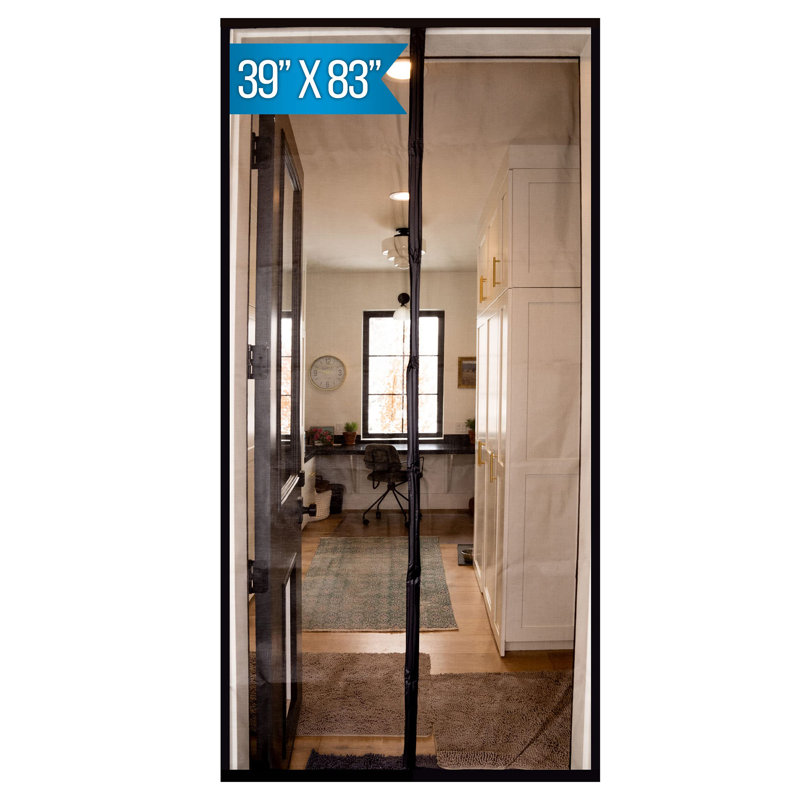 39'' x 82'' Fiberglass Accent, Black