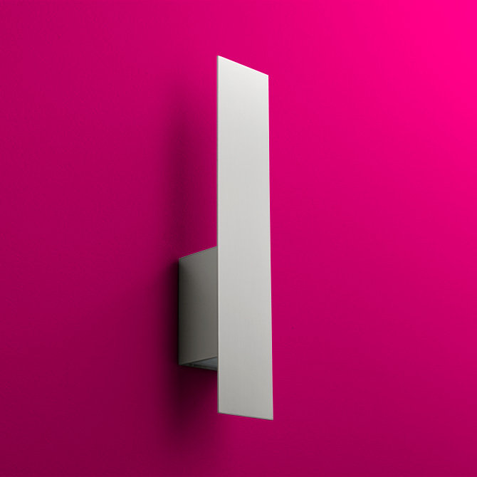 Alius Armed Sconce, Satin Nickel