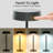 Cordless LED Table Lamp, USB Rechargeable + Solar Powered Outdoor Lamps, Dimmable, 3 Colors, 4000mAh Battery-113147032